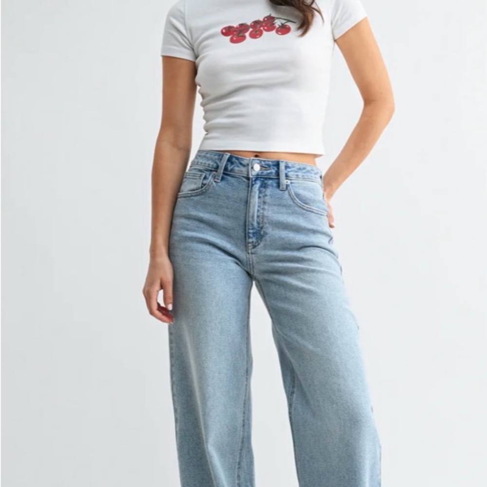 Just USA Jeans Tilly Scissor Cut Wide Leg Jean